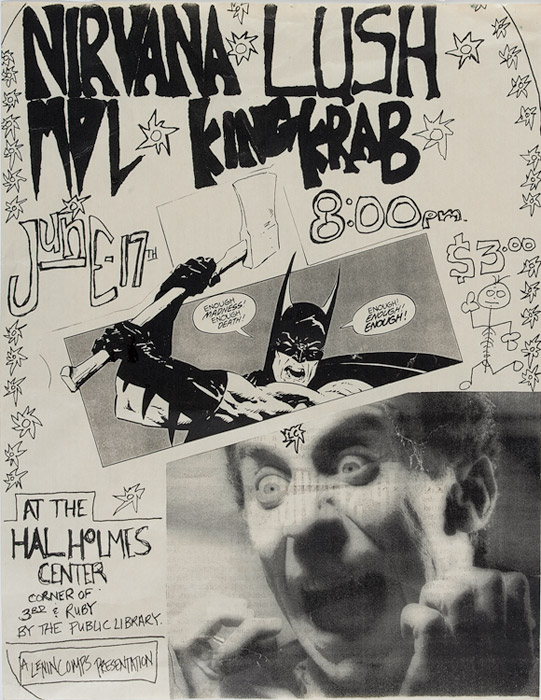 Handbill/Flyer, designed by Paul Yarnold and Nate Hill
