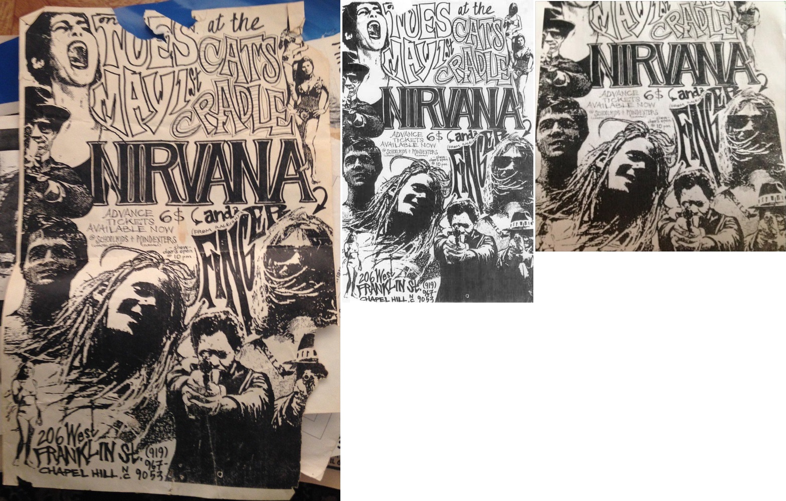 Live Nirvana Concert Chronology May Cat S Cradle Chapel Hill NC US