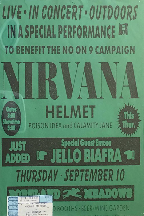 Live Nirvana | Concert Chronology | 1992 | September 10, 1992 ...